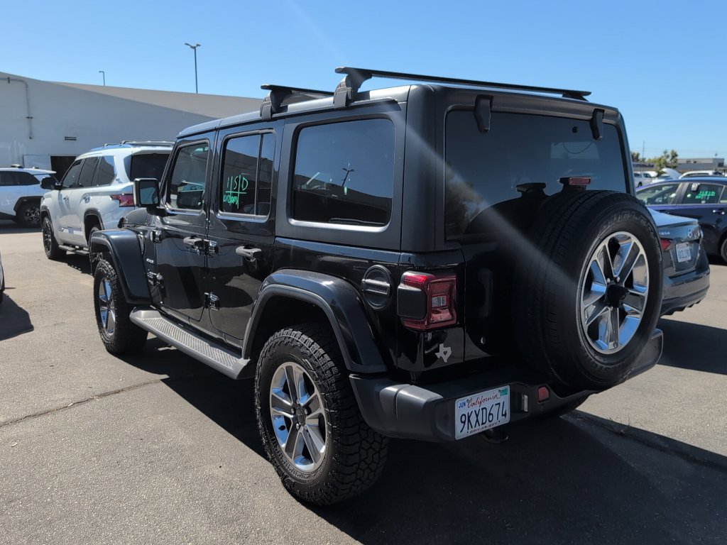 Used 2020 Jeep Wrangler Unlimited Sahara w/ LED Lighting Group AWD/4WD image 6