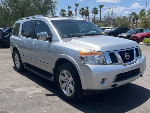 Used 2011 Nissan Armada Platinum w/ 2nd Row Captain Seat Pkg AWD/4WD image 12