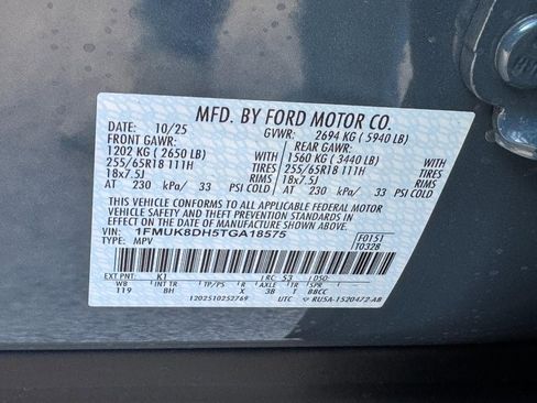 New 2026 Ford Explorer Active image 19