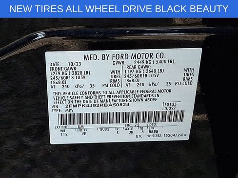 Used 2024 Ford Edge SEL AWD/4WD image 27