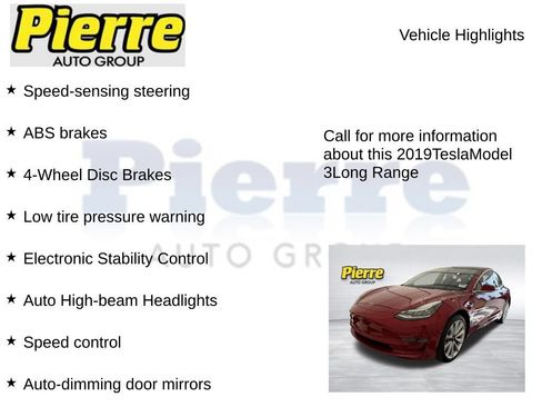 Used 2019 Tesla Model 3 Long Range RWD image 14