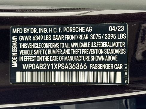 Certified 2023 Porsche Taycan 4S AWD/4WD image 35