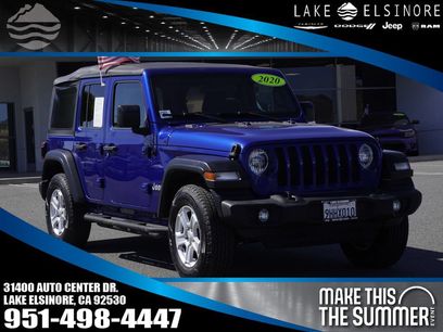 Certified 2020 Jeep Wrangler Unlimited Sport S