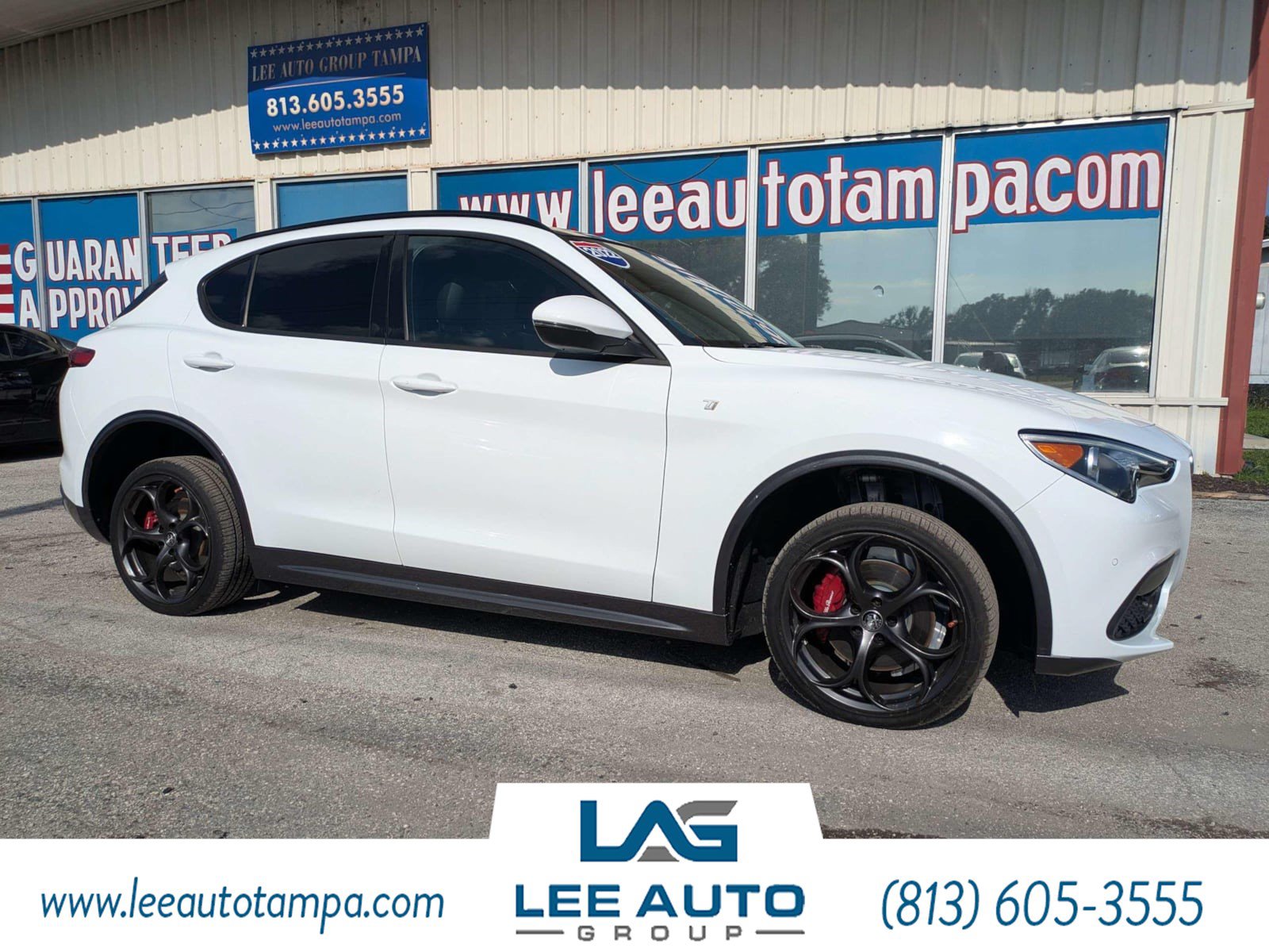 Used 2022 Alfa Romeo Stelvio Ti w/ Active Assist Plus Package AWD/4WD image 1