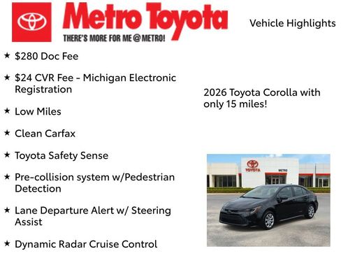 Used 2026 Toyota Corolla LE FWD image 7