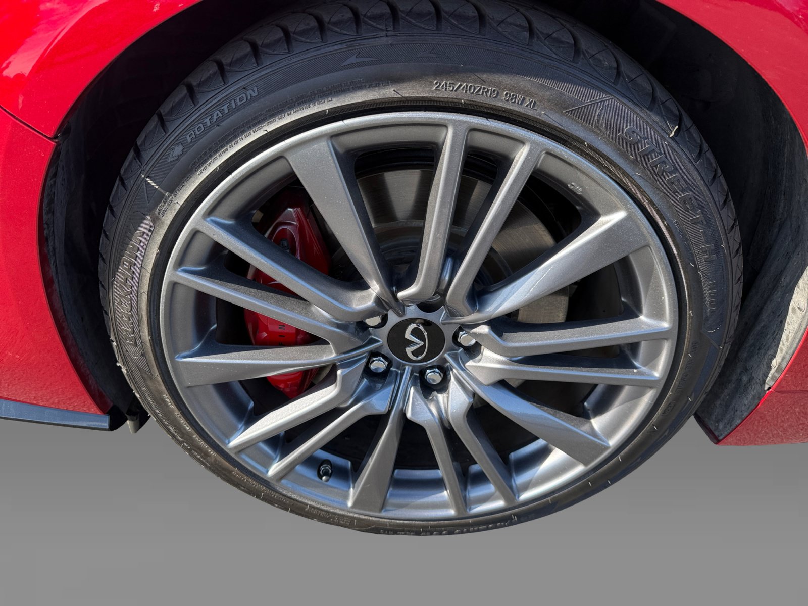 Used 2023 INFINITI Q50 Red Sport 400 RWD image 9