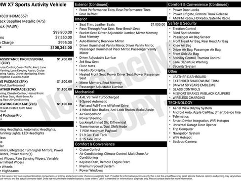 Used 2022 BMW X7 M50i image 5