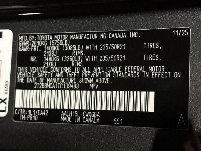 New 2026 Lexus RX 350h w/ Convenience Package AWD/4WD image 22