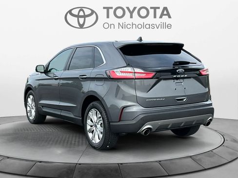 Used 2021 Ford Edge Titanium w/ Cargo Accessory Package FWD image 3