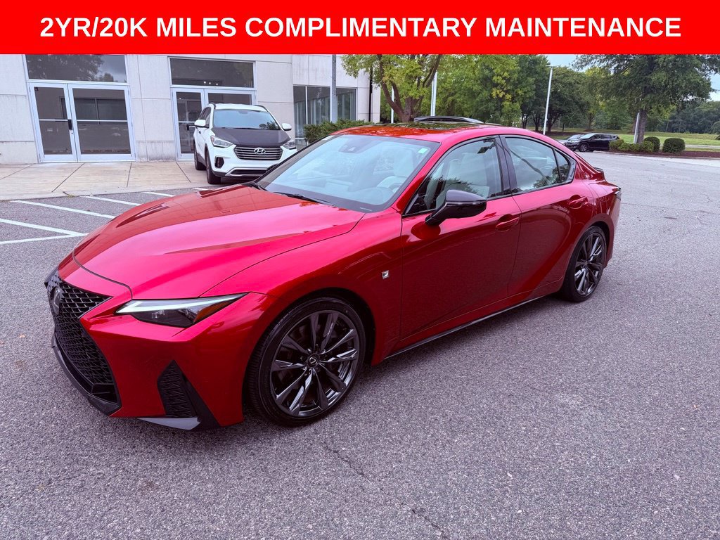 Certified 2025 Lexus IS 350 F Sport w/ Navigation Package RWD image 3