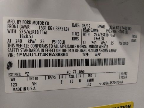 Used 2019 Ford Expedition XLT w/ Equipment Group 201A image 33