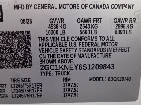 Used 2025 Chevrolet Silverado 2500 LT w/ Convenience Package AWD/4WD image 33