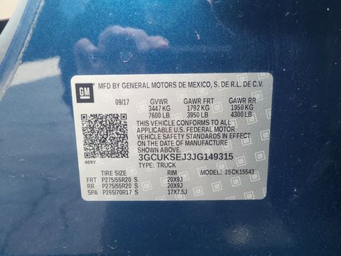 Used 2018 Chevrolet Silverado 1500 LTZ w/ Max Trailering Package image 25