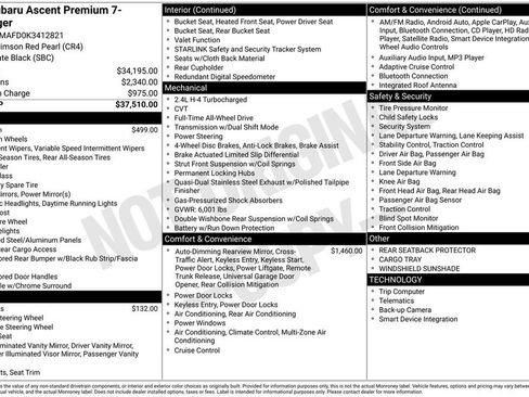 Used 2019 Subaru Ascent Premium image 2