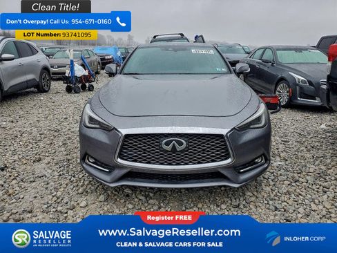 Used 2019 INFINITI Q60 3.0t Luxe image 7