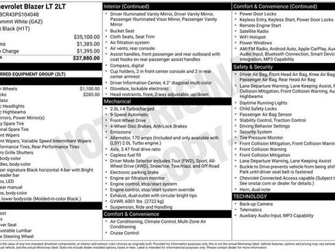 Used 2023 Chevrolet Blazer LT image 31