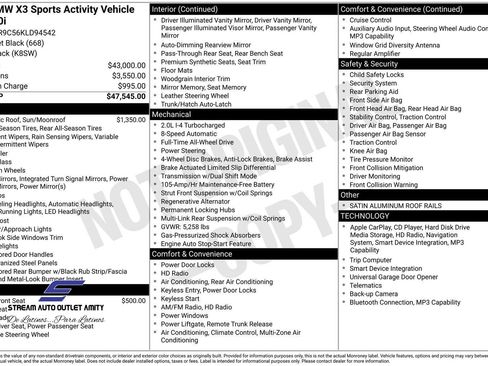 Used 2019 BMW X3 xDrive30i image 51