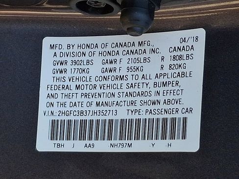Used 2018 Honda Civic EX-T image 29