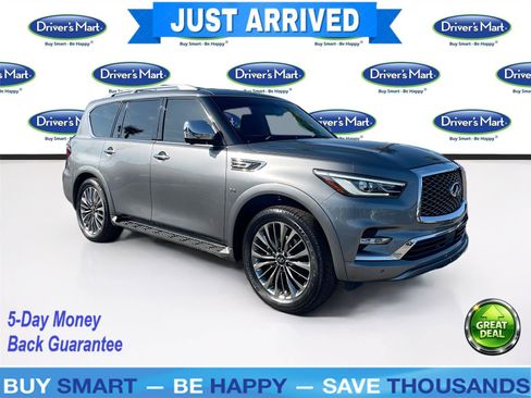 Used 2019 INFINITI QX80 Luxe w/ 22" Wheel Package AWD/4WD image 1