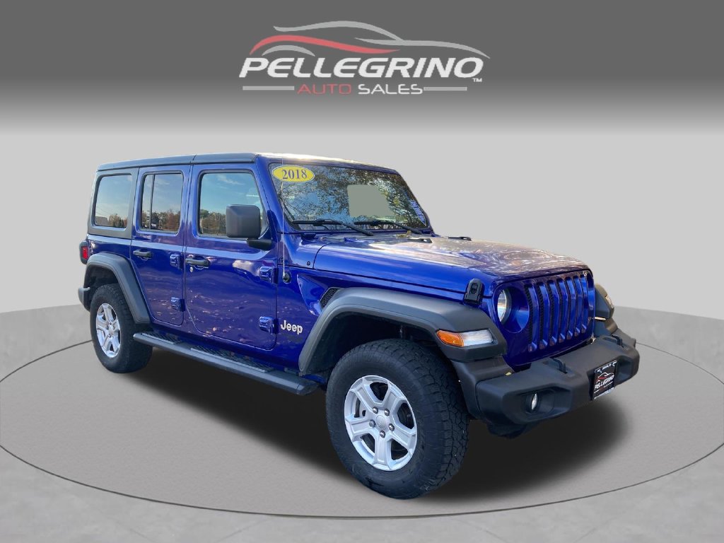 Used 2018 Jeep Wrangler Unlimited Sport S AWD/4WD image 9