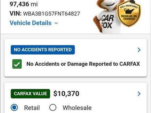 Used 2015 BMW 320i Sedan RWD image 69