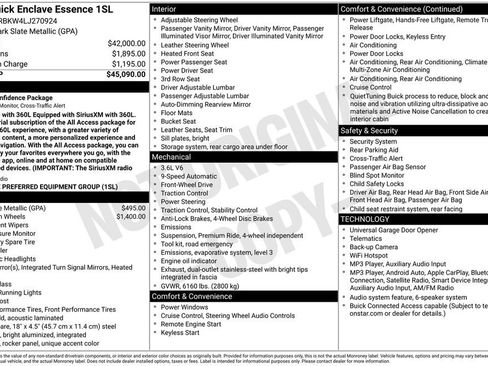 Used 2020 Buick Enclave Essence FWD image 7
