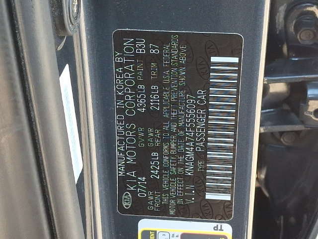 Used 2015 Kia Optima LX w/ Paint Protection Film Package FWD image 26