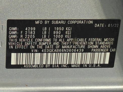 Used 2022 Subaru Impreza 2.0i AWD/4WD image 43