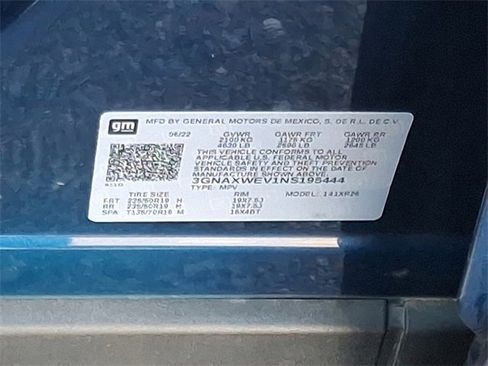 Certified 2022 Chevrolet Equinox RS w/ RS Leather Package image 27