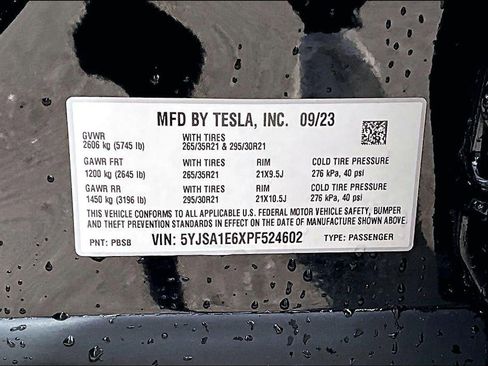 Used 2023 Tesla Model S Plaid image 27
