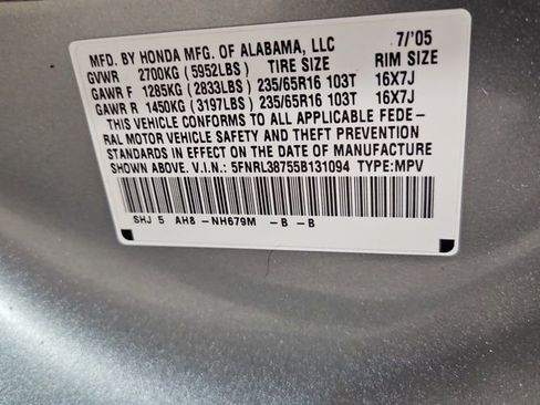 Used 2005 Honda Odyssey EX-L image 29