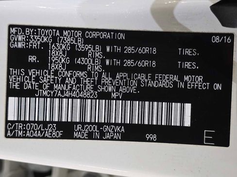 Used 2017 Toyota Land Cruiser AWD/4WD image 34