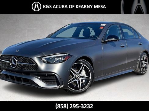 Used 2023 Mercedes-Benz C 300 Sedan w/ AMG Line w/ Night Package image 1