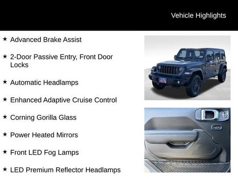 New 2026 Jeep Wrangler Unlimited Sport AWD/4WD image 15