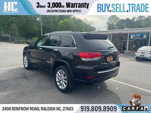 Used 2017 Jeep Grand Cherokee Limited image 3