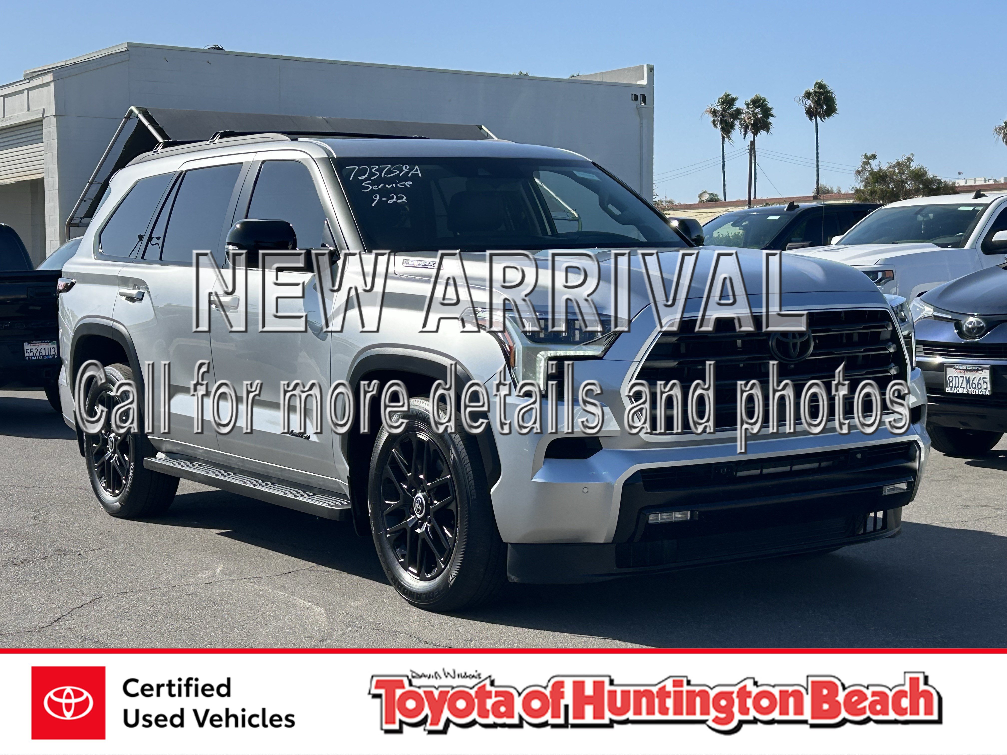 Certified 2024 Toyota Sequoia Limited w/ Nightshade Package AWD/4WD image 1