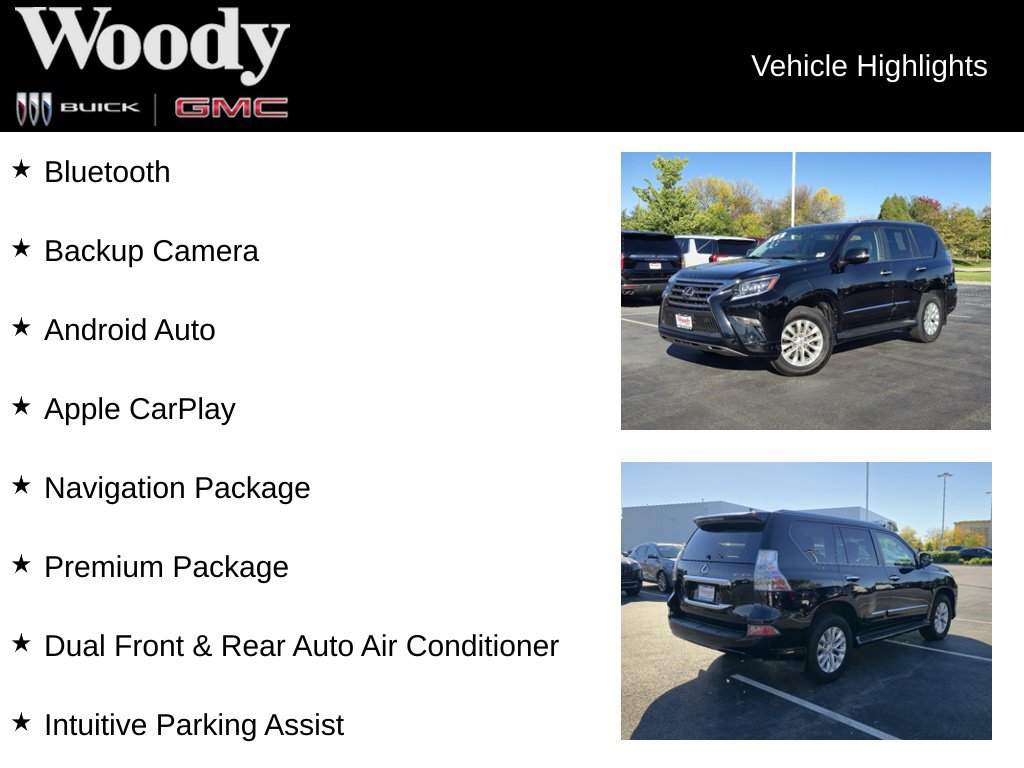 Used 2018 Lexus GX 460 Premium w/ Premium Package AWD/4WD image 3