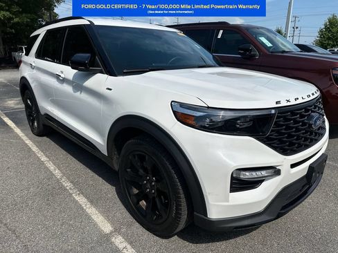 Used 2024 Ford Explorer ST-Line w/ Class IV Trailer Tow Package RWD image 1