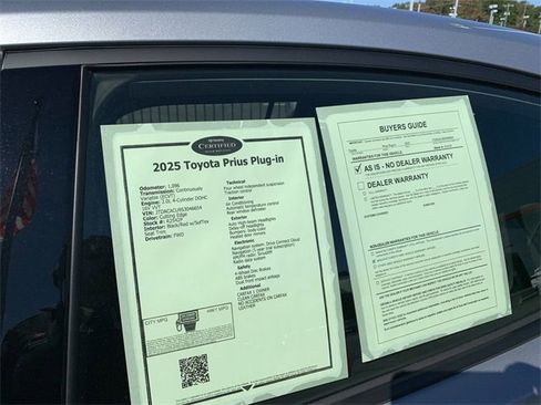 Certified 2025 Toyota Prius Plug-In Hybrid image 37