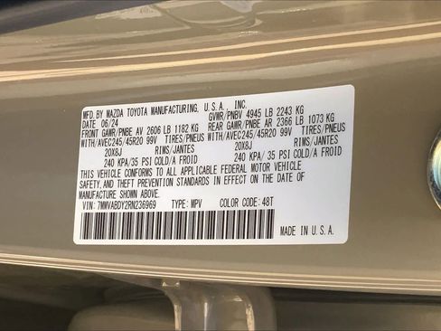 Certified 2024 MAZDA CX-50 AWD 2.5 Turbo w/ Premium Pkg image 33