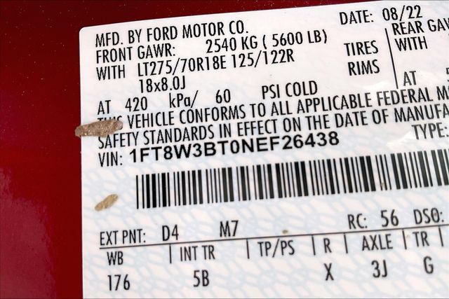 Used 2022 Ford F350 Lariat w/ Lariat Ultimate Package AWD/4WD image 3