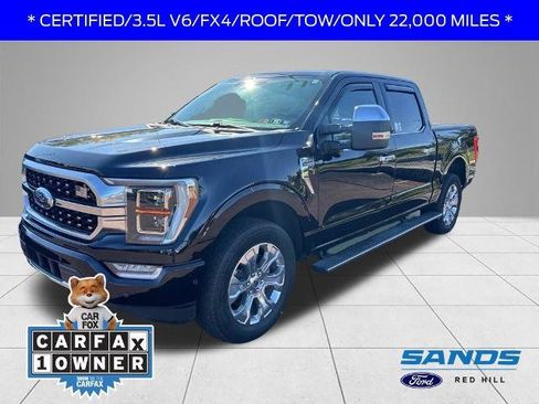 Used 2021 Ford F150 Platinum w/ Equipment Group 701A High AWD/4WD image 1