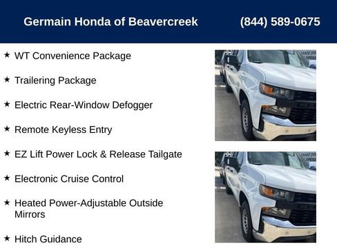 Used 2021 Chevrolet Silverado 1500 W/T w/ WT Value Package RWD image 2