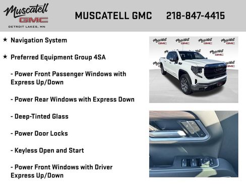 Used 2026 GMC Sierra 1500 SLT w/ SLT Convenience Package AWD/4WD image 6
