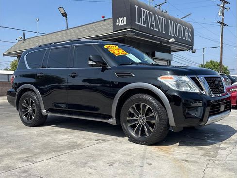 Used 2017 Nissan Armada Platinum w/ Captain Seat Package AWD/4WD image 51