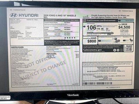 New 2026 Hyundai Ioniq 5 SEL AWD/4WD image 18