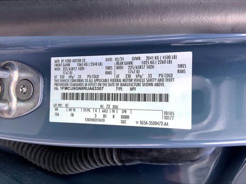 Used 2024 Ford Escape Active AWD/4WD image 33