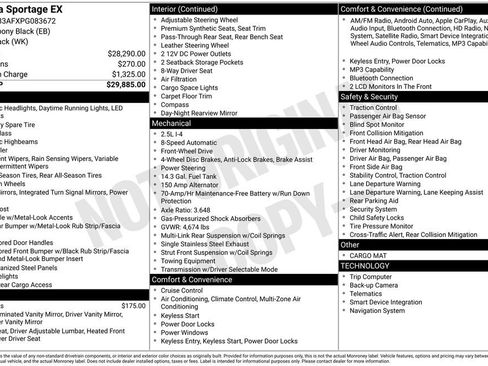 Used 2023 Kia Sportage EX FWD image 28