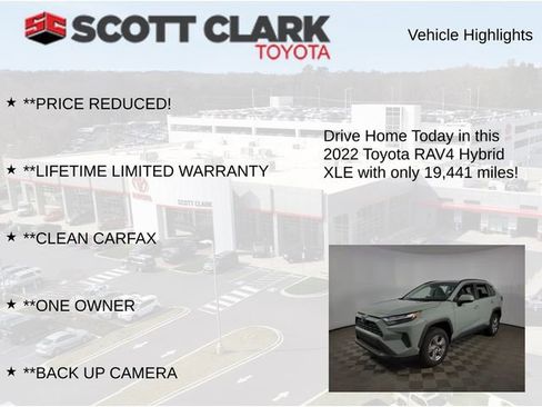 Used 2022 Toyota RAV4 XLE image 12