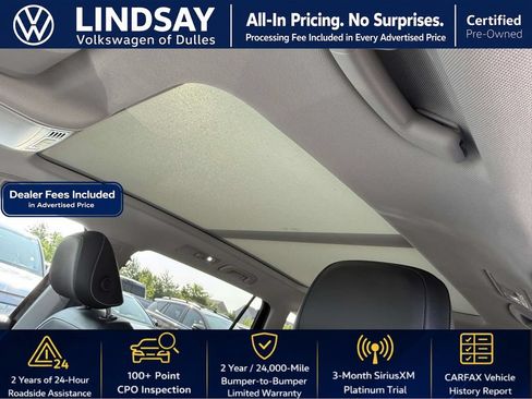 Certified 2024 Volkswagen Tiguan SE w/ Panoramic Sunroof Package AWD/4WD image 17